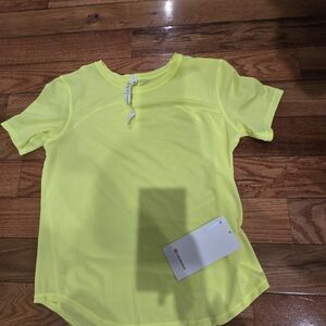 Lululemon Athletica Neon Yellow Top